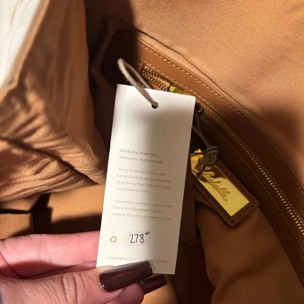 Cleobella Multitone Leather Shoulder Bag - Picture 8 of 8